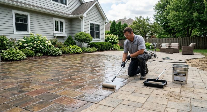 Courtyard Sealing in Alpharetta, GA